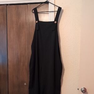 SHEIN Curve Black Jumpsuit